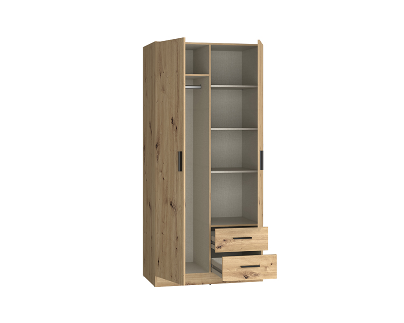 Primavera 2A2F szekrény artisan tölgy