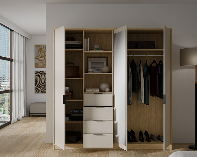Svenson 3A4F tükrös szekrény