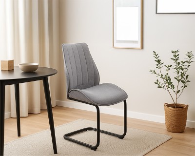 Detroit étkezőszék világos szürke 07