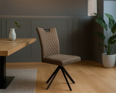 Georgia étkezőszék barna