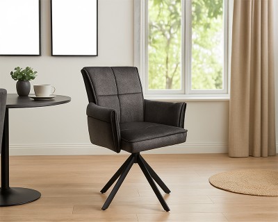 Renate étkezőszék sötét szürke