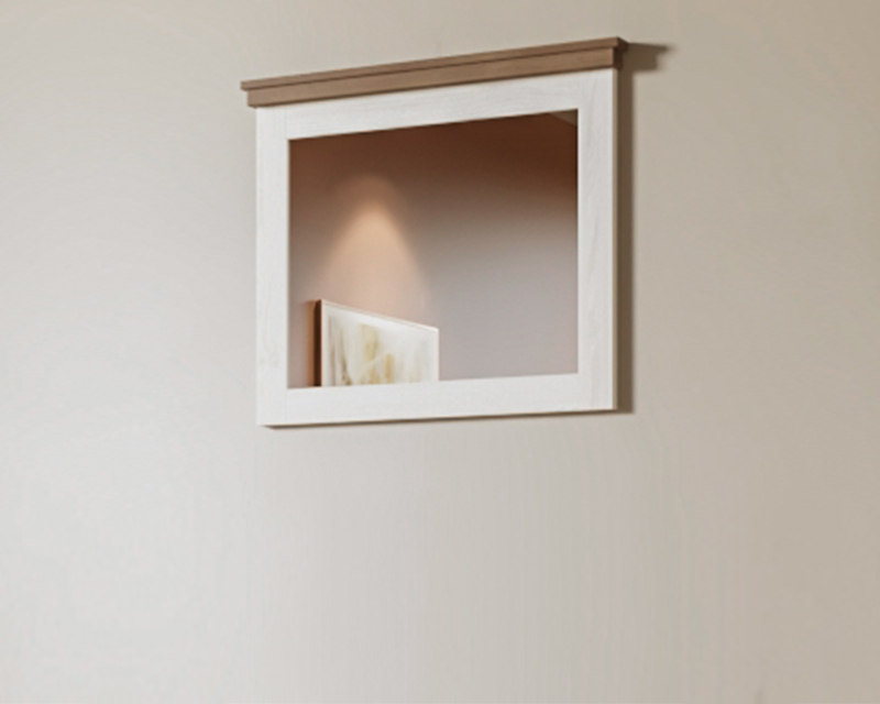 Caprice tükör fehér kőris