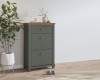 Caprice cipős komód zöld