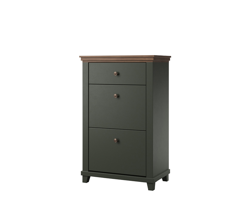 Caprice cipős komód zöld