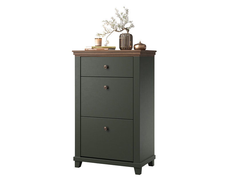 Caprice cipős komód zöld