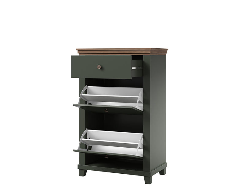 Caprice cipős komód zöld