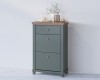 Caprice cipős komód zöld