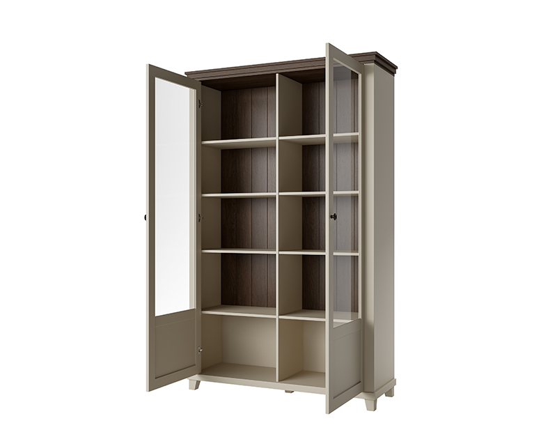 Caprice 2A magas vitrin beige