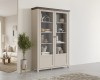 Caprice 2A magas vitrin beige