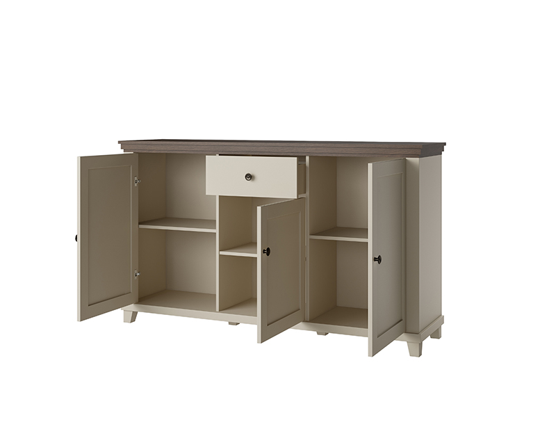 Caprice széles komód beige