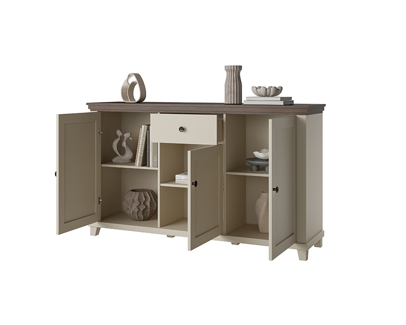 Caprice széles komód beige