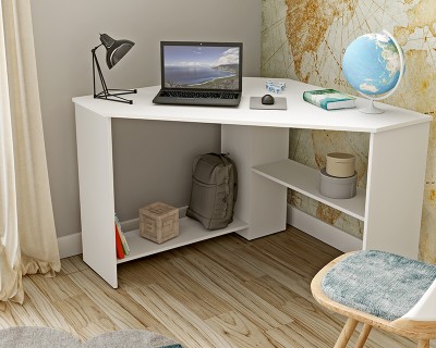 Ravenna sarokíróasztal fehér