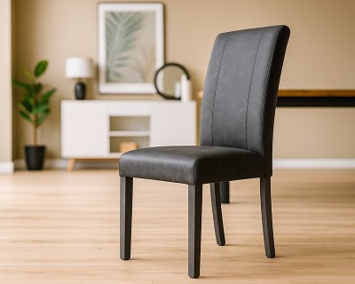 Biella étkezőszék antracit