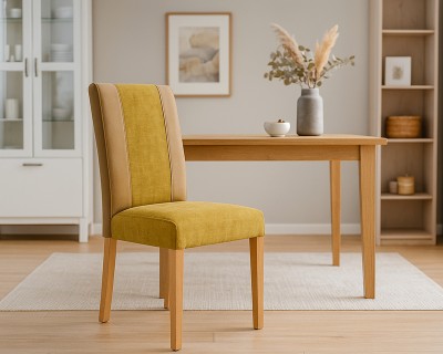 Biella étkezőszék sonoma / aranysárga