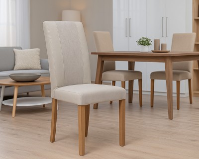 Biella étkezőszék sonoma / világos beige