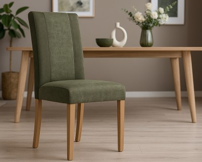 Biella étkezőszék sonoma / zöld