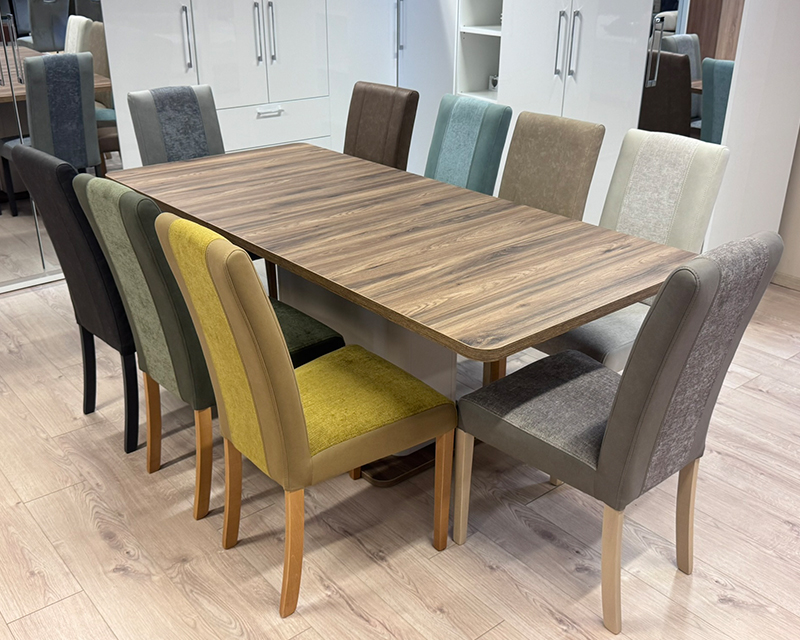 Biella étkezőszék sonoma / szürke