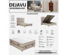 Dejavu boxspring ágy 140