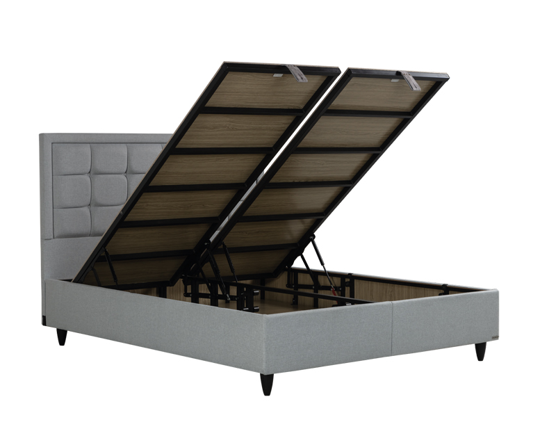 Diana boxspring ágy 120 szürke