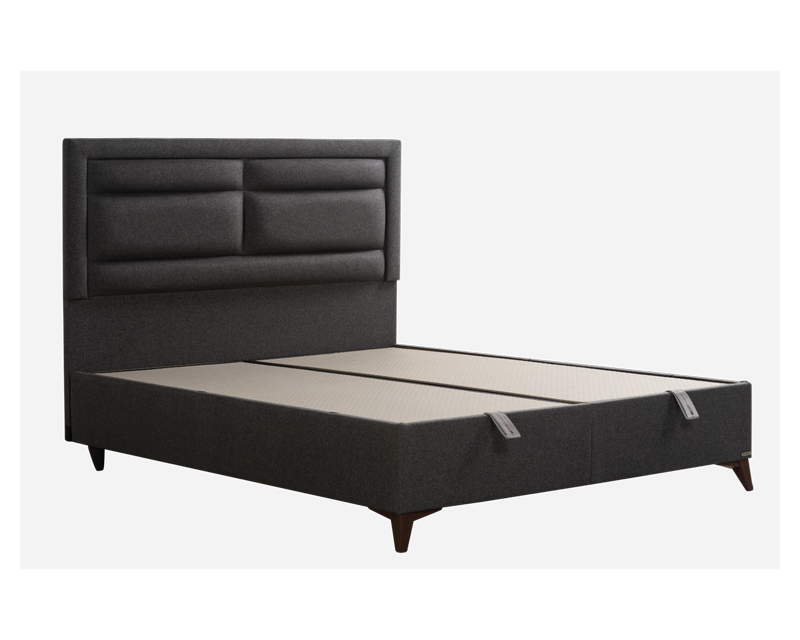 Hermes boxspring ágy 120 antracit