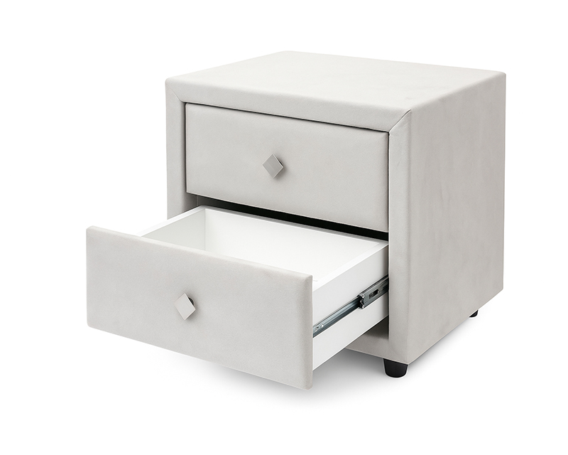 Olivia éjjeliszekrény bézs