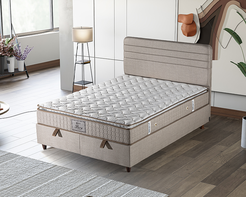 Pera boxspring ágy 120