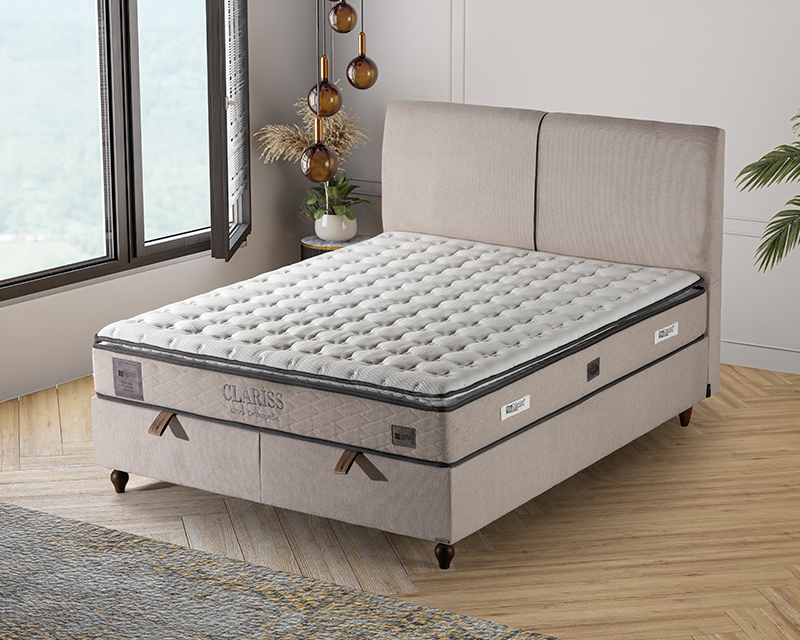 Platinium boxspring ágy 120