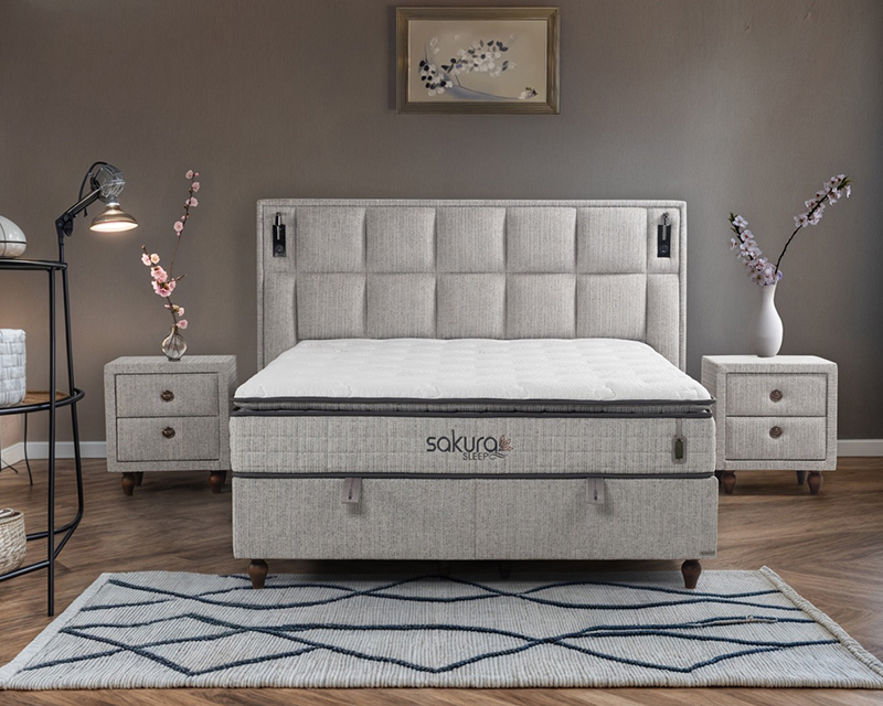 Sakura boxspring ágy 180 Sakura boxspring ágy 180