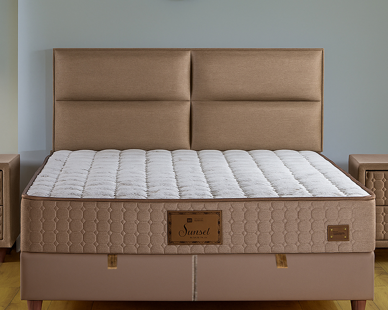 Sunset New boxspring ágy 160x200 coffee Sunset New boxspring ágy 160x200 coffee