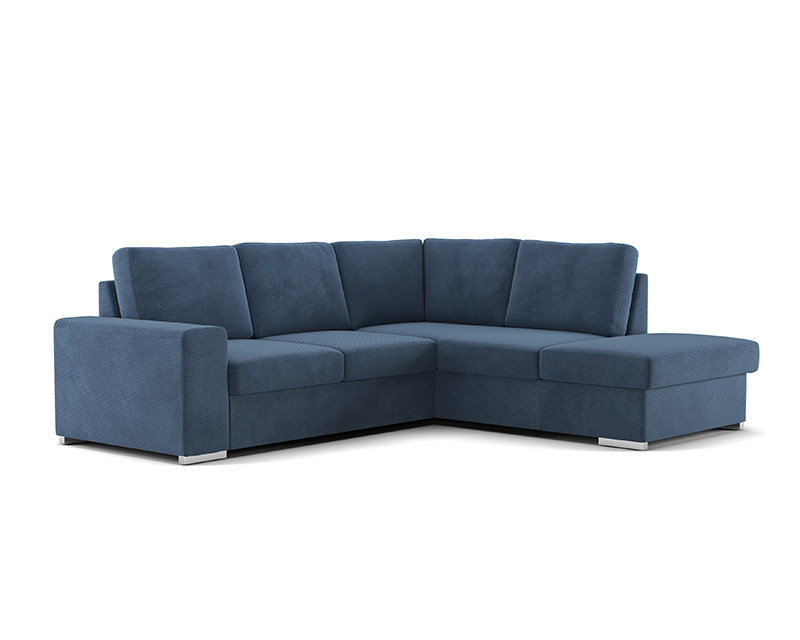 Giovanni sarokgarnitúra balos kék