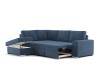 Giovanni sarokgarnitúra jobbos kék