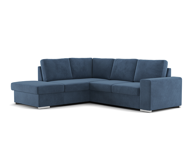 Giovanni sarokgarnitúra jobbos kék