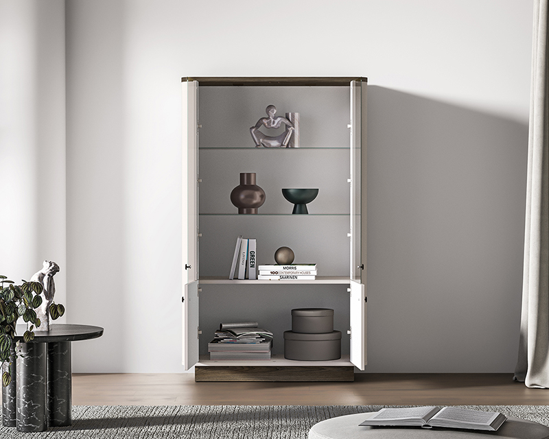 Milford széles vitrin