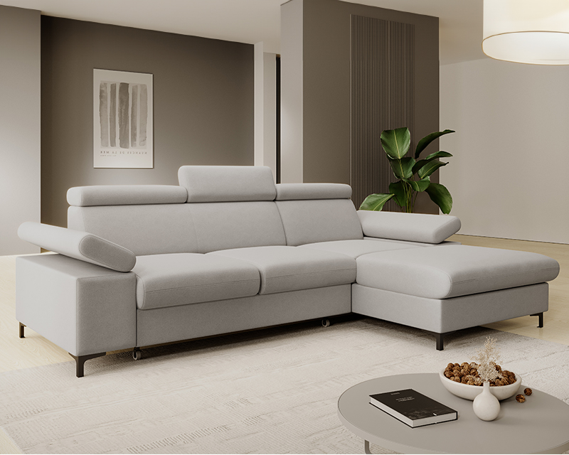 Dolce sarokgarnitúra jobbos beige
