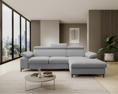 Dolce sarokgarnitúra balos szürke