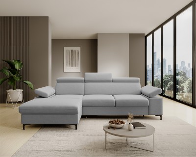 Dolce sarokgarnitúra jobbos szürke