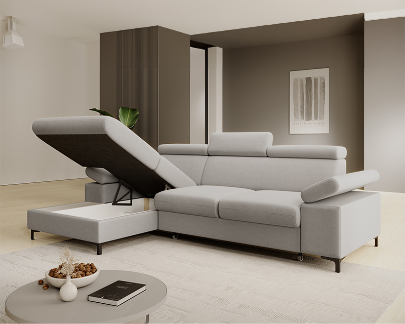 Dolce sarokgarnitúra jobbos beige