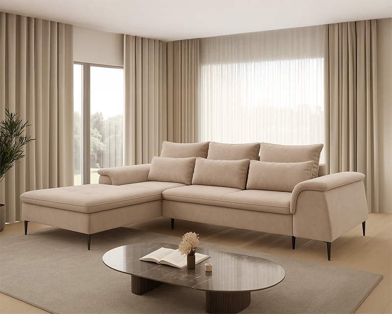 North sarokgarnitúra jobbos