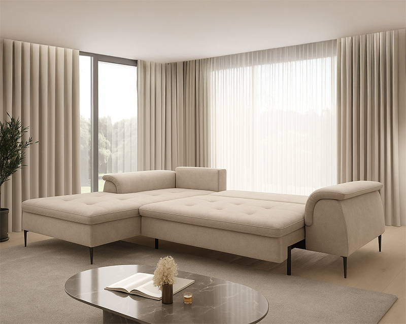 North sarokgarnitúra jobbos