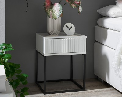 Mary éjjeliszekrény 1 fiókos fehér