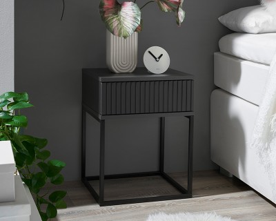 Mary éjjeliszekrény 1 fiókos grafit
