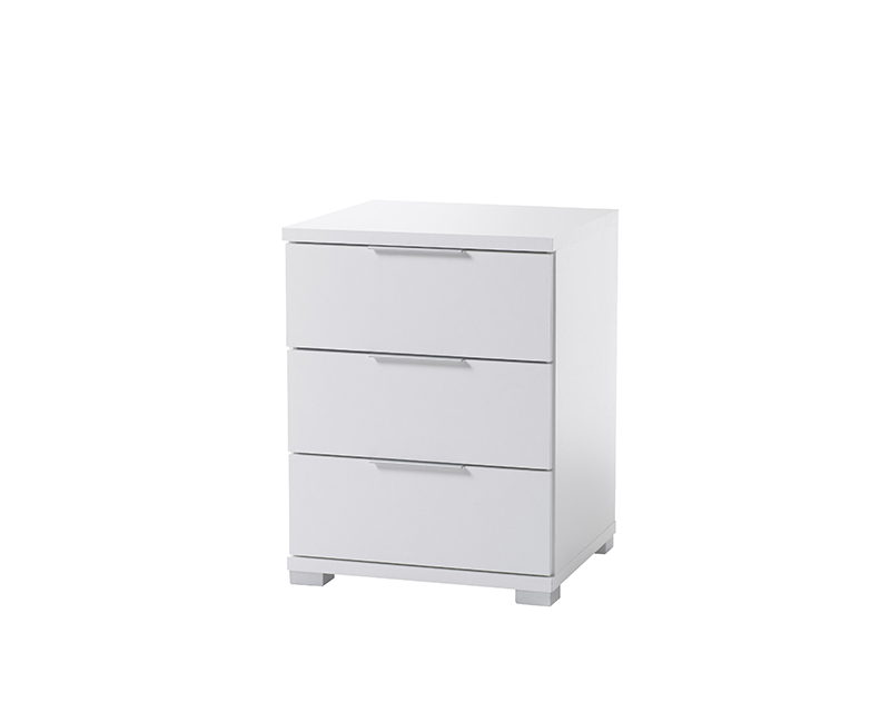 Smile éjjeliszekrény 3 fiókos fehér