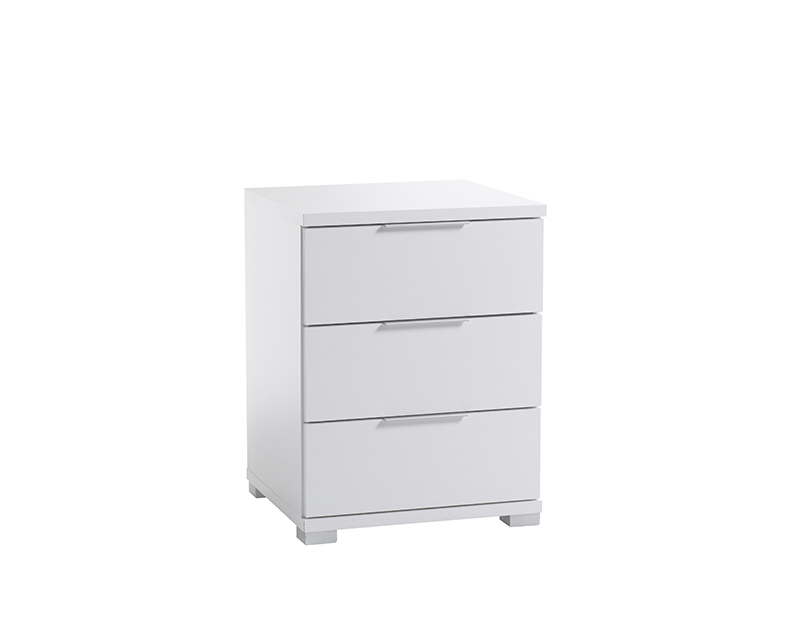 Smile éjjeliszekrény 3 fiókos fehér