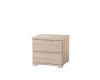Smile éjjeliszekrény 2 fiókos sonoma tölgy