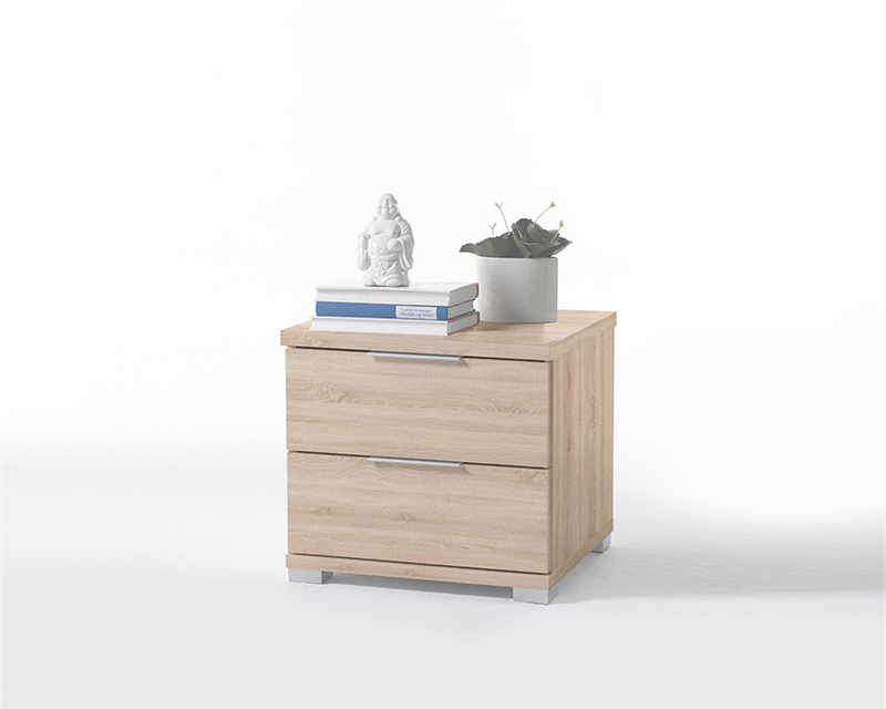 Smile éjjeliszekrény 2 fiókos sonoma tölgy