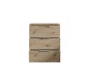 Smile éjjeliszekrény 3 fiókos artisan tölgy