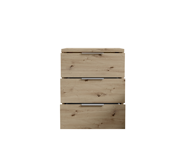 Smile éjjeliszekrény 3 fiókos artisan tölgy