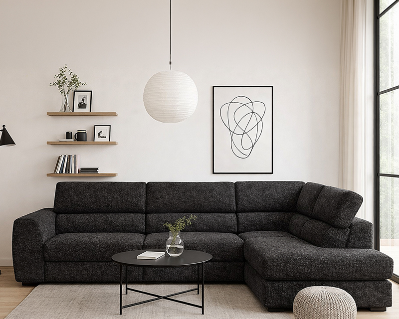 Blues sarokgarnitúra balos