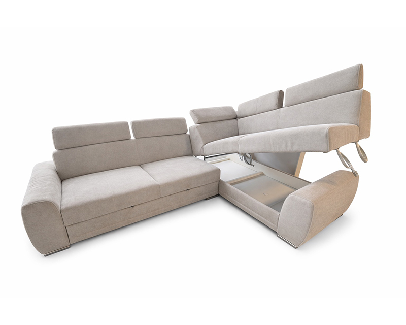 Monique sarokgarnitúra balos beige