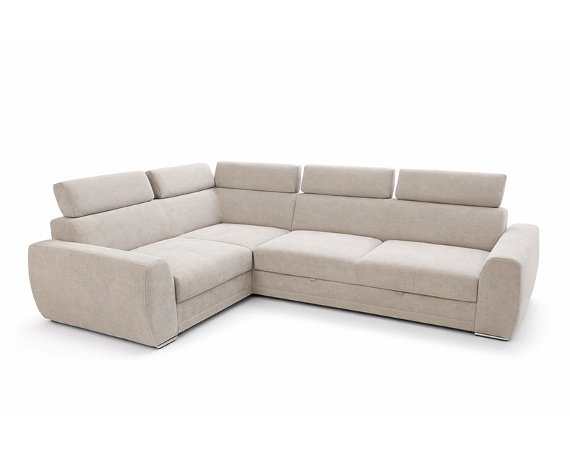 Monique sarokgarnitúra jobbos beige